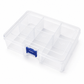 Storage box for label rolls - 6 compartments